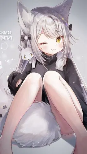 萌系治愈漫画封面